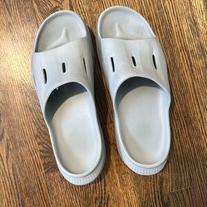 Hoka Men’s Slides - Size 12 - Grey - Like New